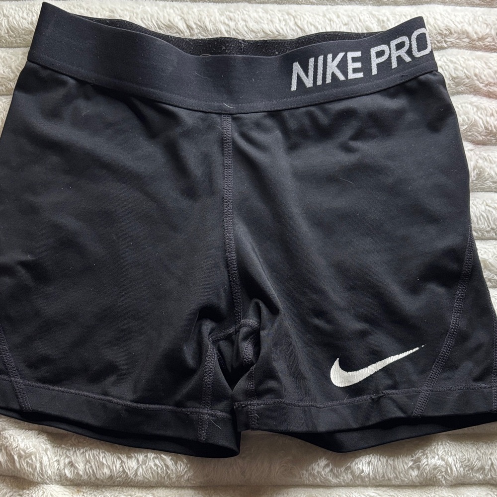 Nike Pro Women's Athletic Black Shorts